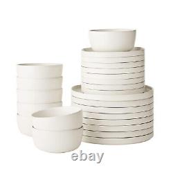 Member's Mark 24 Piece Stoneware Dinnerware Set