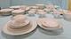 Mid Century American Rose by Camelot Porcelain China Set of 8 Place Settings