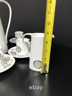 Mid Century Porcelain Tea Set By Bidasoa Of Spain PatternReflections Creation