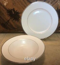 Mikasa 45 Pc Dinnerware Set, Cameo Platinum, Hk301, Service For 8 + Serving Ware