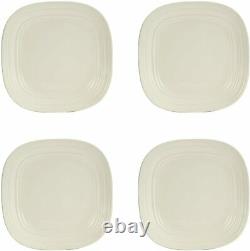 Mikasa 5163518 Swirl Square 16-Piece Dinnerware Set in Cream