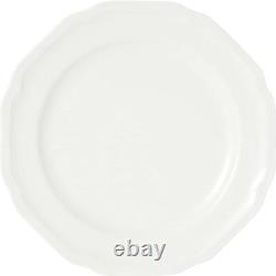 Mikasa Antique 284485 White 40-Piece Dinnerware Set, Service for 8