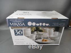 Mikasa Antique White 36-piece Bone China Dinnerware Set