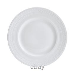 Mikasa Crown White 18-Pc Dinnerware Set, Service for 6, Chip Resistant