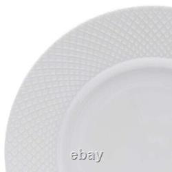 Mikasa Dinnerware Set Bone China Plates Bowls 40 Piece Service for 8 White