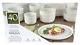 Mikasa Dinnerware Set Samantha White 40-Piece Bone China Serves 8 Chip-Resistant