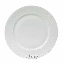 Mikasa Dinnerware Set TRELLIS 40-Piece White Serves 8 Bone China Classic #747