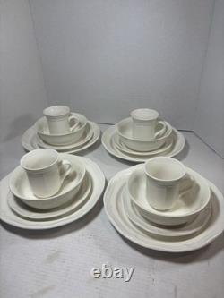 Mikasa French Countryside 16-Piece Dinnerware Set, Service for 4