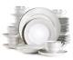 Mikasa H1103 Parchment 40-Piece Porcelain Dinnerware Set