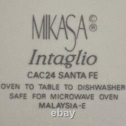 Mikasa Intaglio CAC24 Santa Fe 12pc Dinnerware Settings for 4 1987-2000 Malaysia