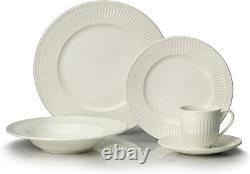 Mikasa Italian Countryside 37-Piece Dinnerware Set, Service for 8