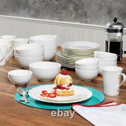 Mikasa Lausanne 40-Piece Bone China Dinnerware Set