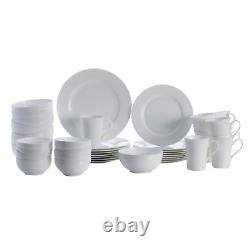 Mikasa Lausanne 40-Piece Bone China Dinnerware Set