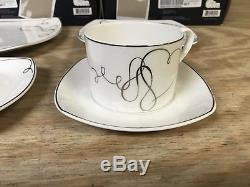 Mikasa Love Story Square 25 Piece Porcelain Dinnerware Service For 5 New