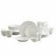 Mikasa Lucerne White 40 Piece Dinnerware Set