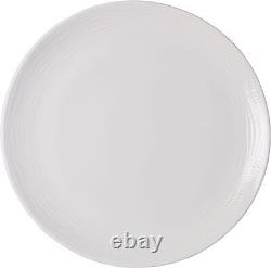 Mikasa Mirabel Vegan Bone Chip Resistant 12 Piece Dinnerware Set, White, Service