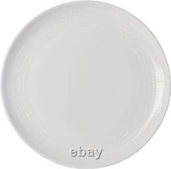 Mikasa Mirabel Vegan Bone Chip Resistant 12 Piece Dinnerware Set, White, Service