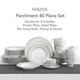 Mikasa Parchment 40 Pc. Dinnerware Set, Service for 8, China Set
