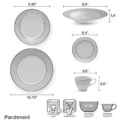 Mikasa Parchment 40 Pc. Dinnerware Set, Service for 8, China Set