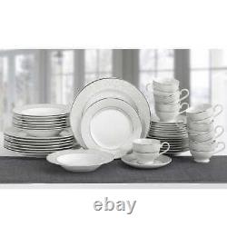 Mikasa Parchment 40-piece Porcelain Dinnerware Set