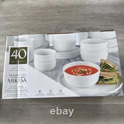 Mikasa Samantha 40-piece Bone China Dinnerware Set