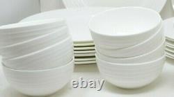 Mikasa Swirl 40-piece Bone China Dinnerware Set