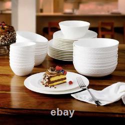 Mikasa Trellis Bone China 40-Piece Dinnerware Set / FREE SHIPPING