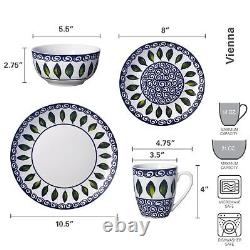 Mikasa Vienna 16 Piece Dinnerware Set, Service for 4