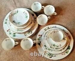 Minton Bone China 30 piece MEADOW Dinnerware set