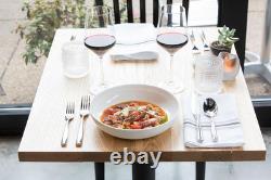 Modern Coupe 16-Piece White Dinnerware Set for 4