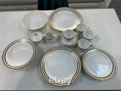 Morgan Gold Dinnerware by RALPH LAUREN 24-Piece Set 4 Place Settings