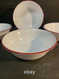 NEW 4 SETS of Corelle DANCER & PRANCER DINNER PLATE, SAUCER, CUP, BOWL 16 PIECES