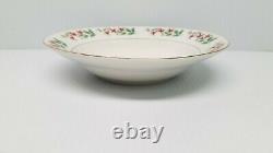 NEW GIBSON EVERYDAY 48pc Service for 8 Dinnerware Set CHRISTMAS CHARM HOLLYBERRY