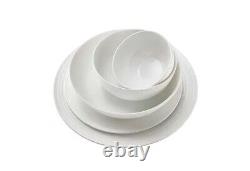 NEW Mikasa Ciara 40-piece Bone China Dinnerware Set Service For 8