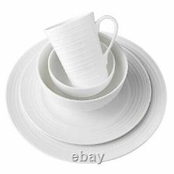 NEW! Mikasa Swirl 40-piece Bone China Dinnerware Set #70