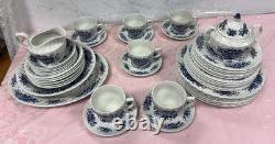 NEW-Set of 46PCS-Stafford-est 1884-Beacon Hill British Anchor-Diner set. England