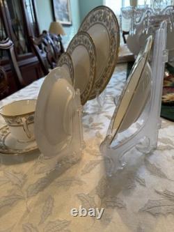 NORITAKE Bone China Sakura (9704) 10 7 Piece Place Settings + Serving Pieces