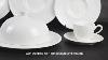 New Collection White Dinnerware Set