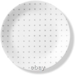 New Corelle Boutique Farmstead Grey 16-Piece Dinnerware Set 1135416