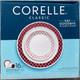 New Corelle Livingware Crimson Trellis 16-Piece Dinnerware Set 1123685