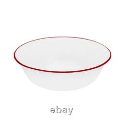 New Corelle Livingware Crimson Trellis 16-Piece Dinnerware Set 1123685