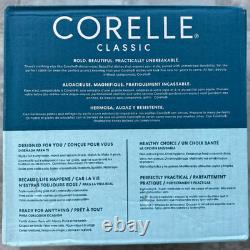 New Corelle Livingware Crimson Trellis 16-Piece Dinnerware Set 1123685