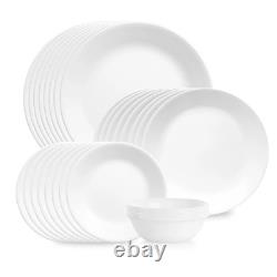 New Corelle Shimmering White 32-Piece Dinnerware Set 1151260