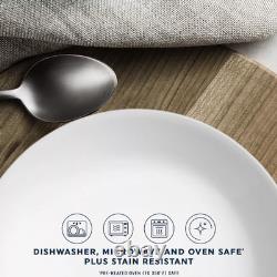 New Corelle Shimmering White 32-Piece Dinnerware Set 1151260