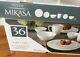 New In Box Mikasa Trellis White 36 Pc. Dinnerware Set Great Ready For The Holiday