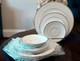 New Lenox Federal Platinum Dinnerware Bone China, FOUR-3 Piece Place Settings