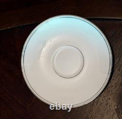New Lenox Federal Platinum Dinnerware Bone China, FOUR-3 Piece Place Settings
