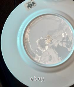 New Lenox Federal Platinum Dinnerware Bone China, FOUR-3 Piece Place Settings