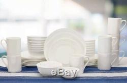 New Mikasa Vail 40-piece Bone China Dinnerware Set Service For 8 Hard To find