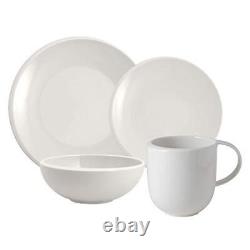 New Moon Place Setting, White, 4-Piece